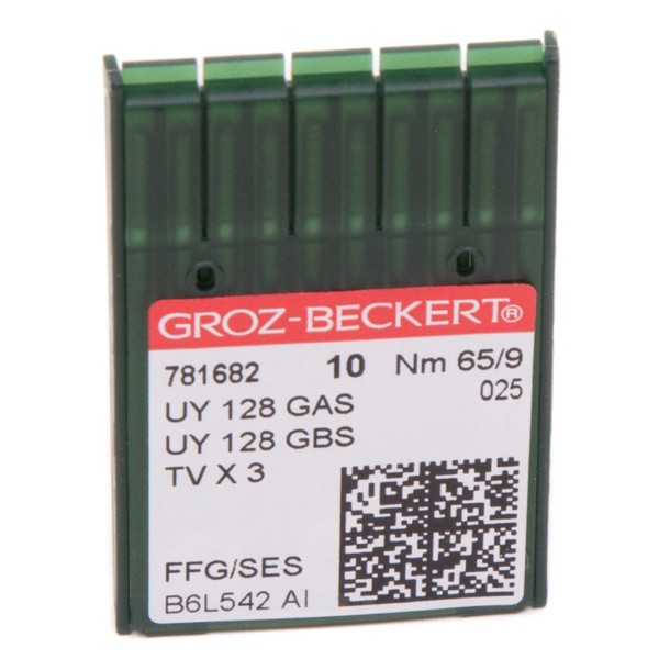 Иглы GROZ-BECKERT UY 128 GAS SES №65 (уп.10шт.)1