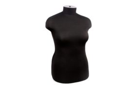 манекен женский р52 (104-84-110) мягкий цв чёрный купить по цене 9266 руб - в интернет-магазине Веллтекс | Брянск
