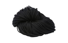 шнур для одежды круглый цв черный 5мм (уп 100м) 5-02 купить по 1.95 для тактического снаряжения в Брянске 