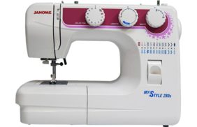 бытовая швейная машина janome my style 280s купить по доступной цене - в интернет-магазине Веллтекс | Брянск
