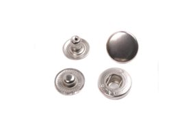 кнопка l-15 цв никель сталь 15мм (уп ок.72шт) veritas купить по цене 360 руб - в интернет-магазине Веллтекс | Брянск
