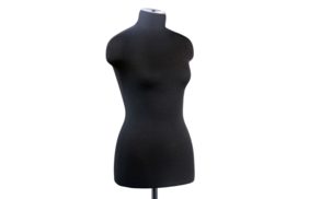 манекен женский р50 (100-79-106) мягкий цв чёрный купить по цене 9266 руб - в интернет-магазине Веллтекс | Брянск
