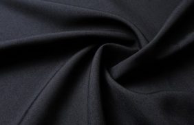 ткань габардин 180гр/м2, 100пэ, 150см, черный/s580, (рул 50м) tpx051 купить в Брянске.
